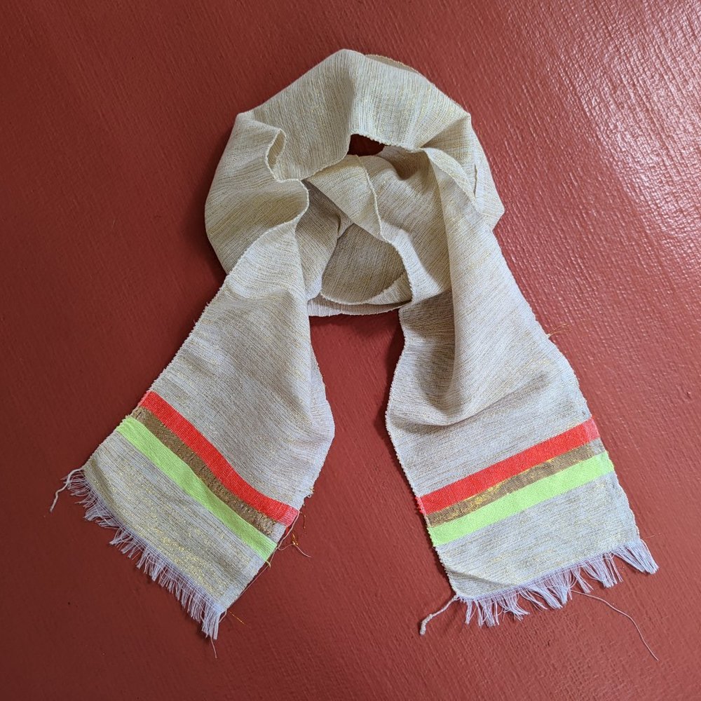 Traditional handmade scarve from Ethiopia